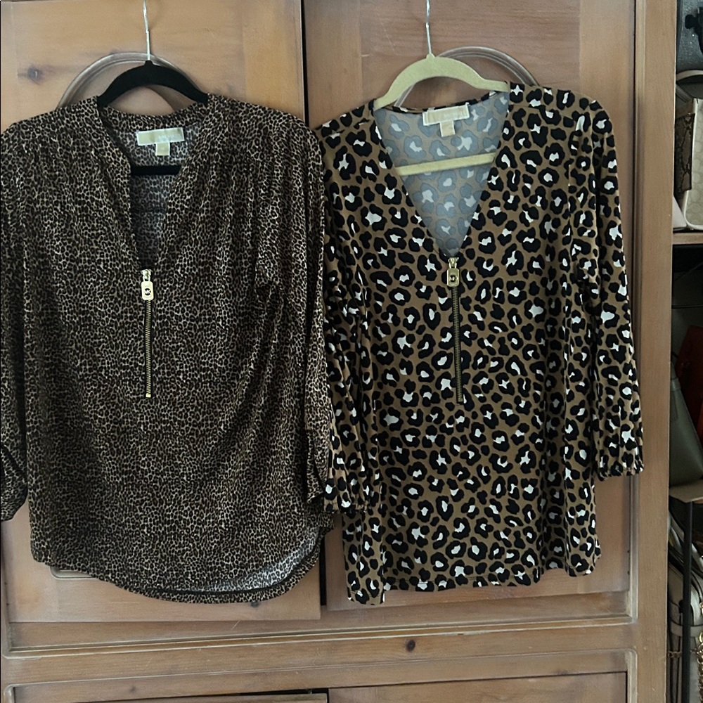 Michael Kors (2)Leopard Print Tops